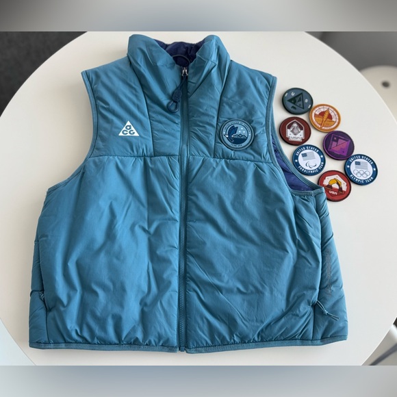 Nike ACG Olympics Ski Team Vest Jacket Women’s Size Medium - Picture 1 of 7